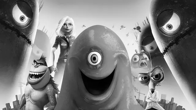 Monsters vs. Aliens poster